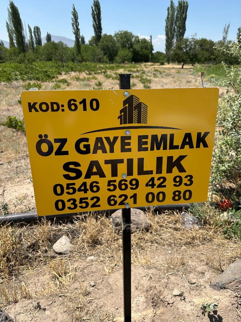 KAYSERİ DEVELİ GÜNEYAŞAĞI MAHALLESİ GEDİNE MEVKİİNDE SATILIK HOBİ BAHÇESİ